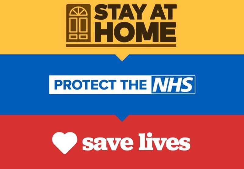 Stay at home, protect the NHS, save lives