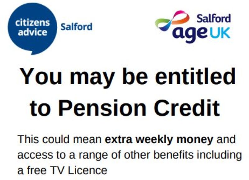 Have a free check to see if you are entitled to Pension Credit